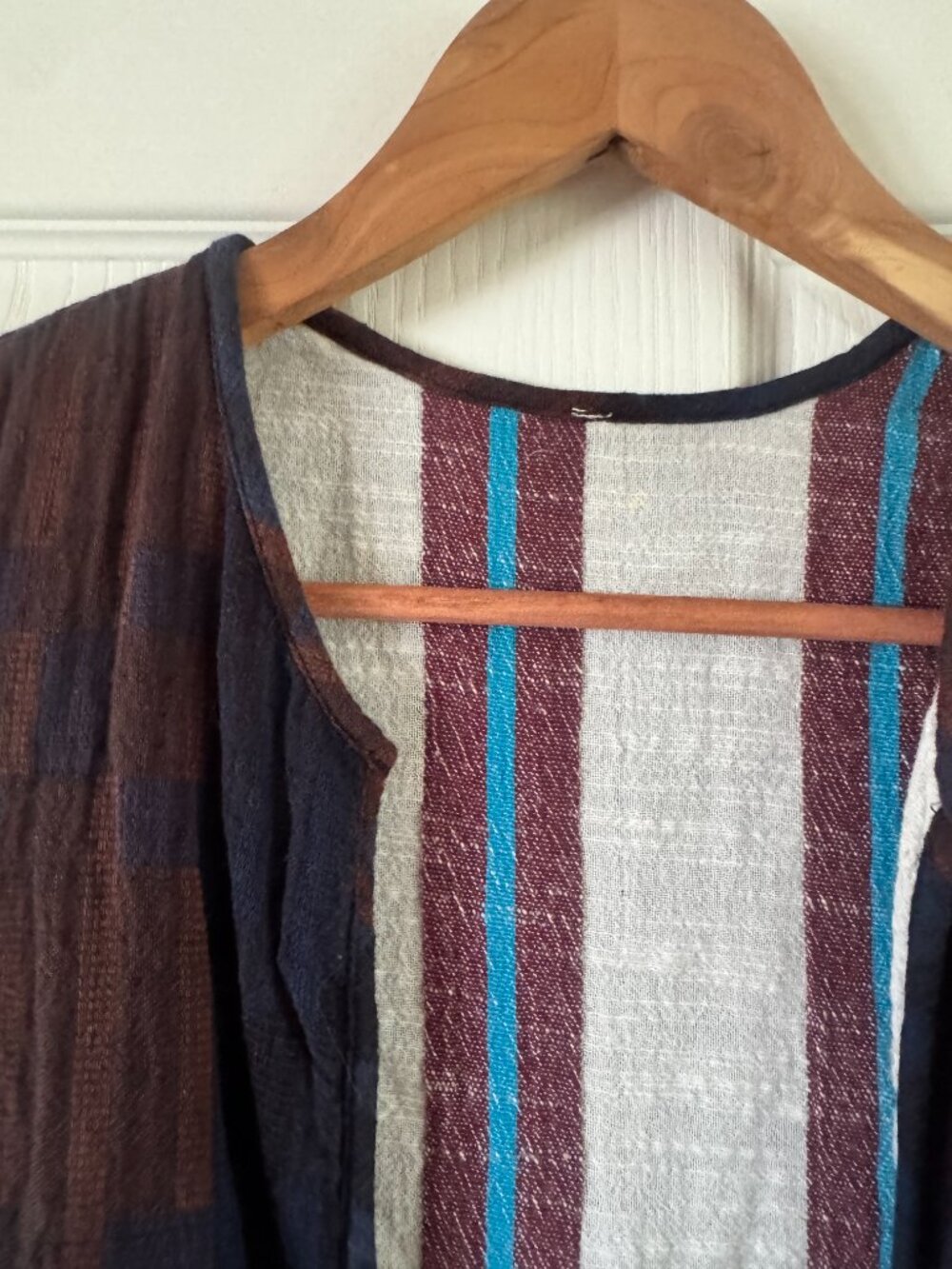 Ace&Jig Reversible Vest in Chore/Fable with Belt, Size XS-S - Picture 5 of 13